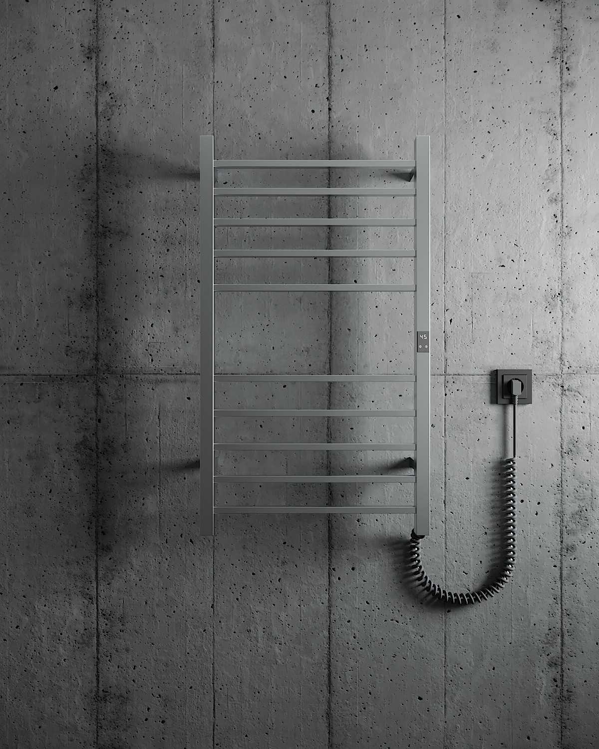 10-Bar Electric Towel Rack, Classic Model