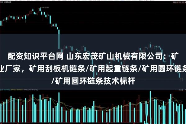 配资知识平台网 山东宏茂矿山机械有限公司：矿用链条专业厂家，矿用刮板机链条/矿用起重链条/矿用圆环链条技术标杆